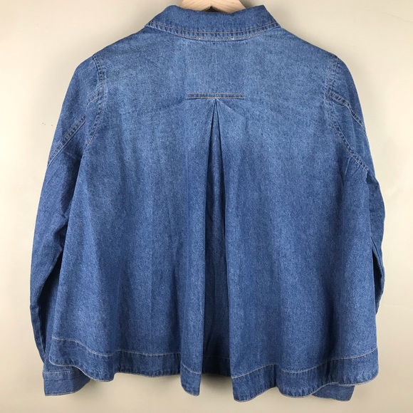 CURRENT AIR || Denim Crop - Picture 2 of 6